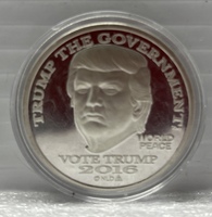 Trump Dollar 2016 One Ounce Silver Coin Silver .999 Fine