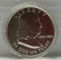 Liberty 1948-1963 Jefferson One Troy Ounce Coin Silver.999 Fine