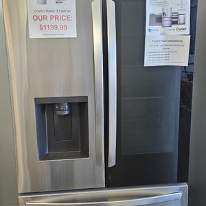 LG 26 cu. ft. Smart InstaView Counter-Depth MAX French Door Refrigerator 