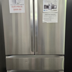 LG 30 cu. ft. Smart Standard-Depth MAX 4-Door French Door Refrigerator 