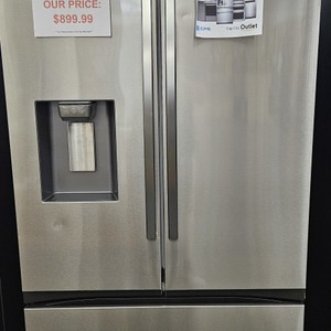  Samsung 31 cu. ft. Mega Capacity 3-Door French Door Refrigerator with Ice Maker