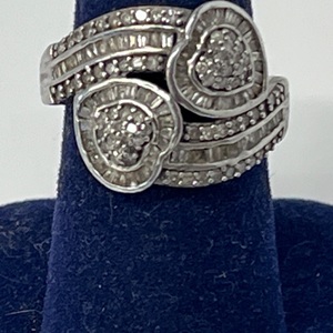.925 Silver Fashion Ring 3.99DWT Size-7 