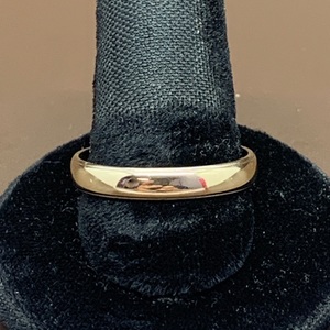  14kt Yellow Gold Wedding Band Size 8.5 Weight 1.60dwt