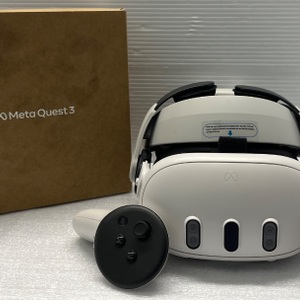 Meta Quest 3 128GB Virtual Reality Headset W/Battery Pack & Controllers