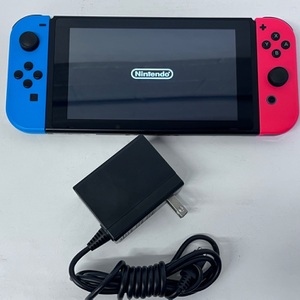 Nintendo Switch with Neon Blue and Neon Red Joy-Con HAC-001