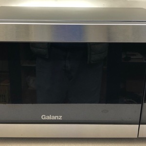 Galanz 0.9 Cu ft Air Fry Countertop Microwave, 900 Watts, Black