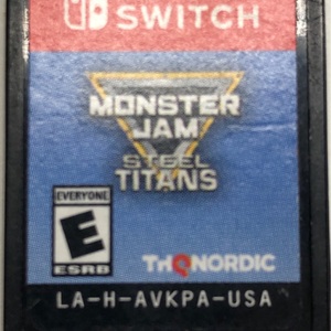 Nintendo Switch Monster Jam Steel Titans Video Game Only