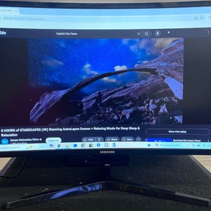SAMSUNG 27" Class Curved HD LED Monitor C27F396FHN