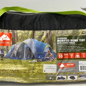 Ozark Trail 10-Person Modified Dome Tent with Screen Porch W843.2