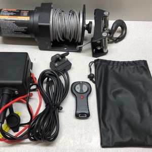 Ozark Trail 2500 lb 12V DC Electric ATV Winch with 50ft. Steel Rope