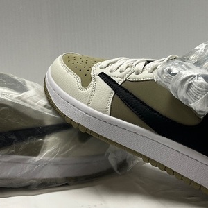 Nike Jordan 1 Low Golf Travis Scott Neutral Olive Size 7 Fz3124-200