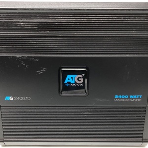 ATG 2400.1D 2400 Watt Mono Car Amp 