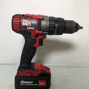  BAUER 1792C-B1 20V 1/2" CORDLESS HAMMER DRILL W/ BATTERY