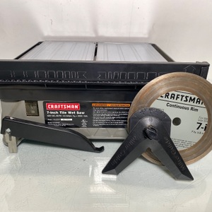 Craftsman 118.22320 7' Wet Tile Saw 4.8 Amp 3/4 Peak HP