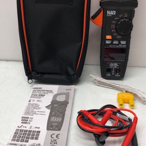 Klein CL810 600A AC/DC Auto-Ranging Digital Pro Clamp Meter with Worklight