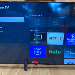 onn 65” Class 4K UHD (2160P) LED Roku Smart Television HDR (100012587)