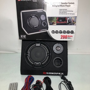 Sondpex CSF-E65B Portable Bluetooth Active Speaker System & Digital Music Player