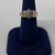  Ladies 10k Gold Fashion Diamond Ring 1.87DWT Size 6
