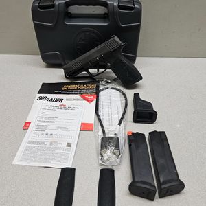 Sig Sauer P365X 9mm Semi-Automatic Pistol w/2 Magazines & Case