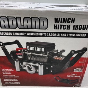 BADLAND 12,000 lb. Winch Hitch Mount. New in box.