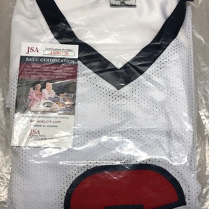 Denzel Perryman NFL Houston Texans #6 Autographed Jersery JSA Certified XL