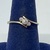 Ladies Yellow Gold 10kt 3 Diamond Fashion 0.85 dwt Size: 7