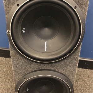Punch 12" P2 4-Ohm DVC 800 Watts Subwoofer Pair in Box