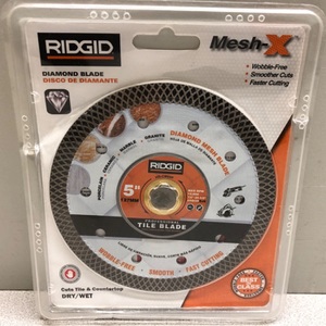 Ridgid 5" Tile Diamond Blade Dry/Wet HD-CM50P