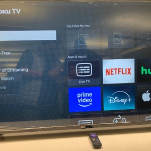 onn 50” Class 4K UHD Roku Smart Television, 100012585