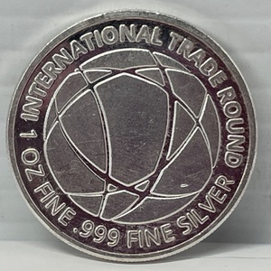 Silver International Trade Round 1 Oz .999