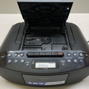 Sony AM/FM Radio, CD, Cassette Tape Player Mega Bass Boombox CFD-S50