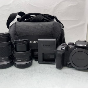 Canon EOS R10 24.2MP 4K Mirrorless Camera w/18-45mm & 55-210mm Lens