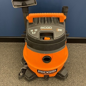 Ridgid 14 Gal. 6.0-Peak HP Wet Dry Vac with hose and attachments