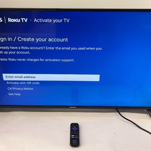 Phillips 40" Roku Smart TV With Remote 40pfl6533/f7