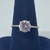  Ladies Yellow Gold 14kt Clear Birthstone Ring 1.52 dwt Size: 9