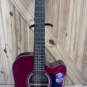 Takamine GD-30CE 12-String Acoustic-Electric Guitar in Wine Red