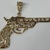 Men's Yellow Gold 14kt Fashion Pendant Revolver 7.46 dwt