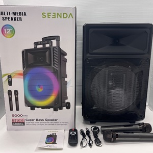 Seenda Karaoke Machine with 2 Wireless Microphones ZQS12131