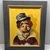 Rodeo Clown Vintage 1960's  Clown Painting 19"H x 15"W(Pic)/23.5"H x 19.5"W 