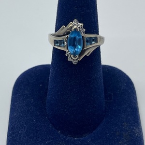  10kt Yellow Gold 1.92DWT Lds Birthstone Ring Size 6.2