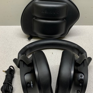 Heavys H1H Bluetooth Noise-Canceling Headphones Black w/Charging Cable & Case