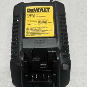 Dewalt DCB100 12 volt battery charger 