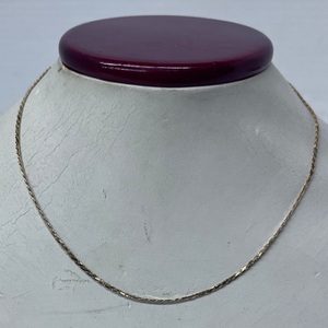 Yellow Gold 14kt Singapore Necklace 2.15 dwt Size 17in