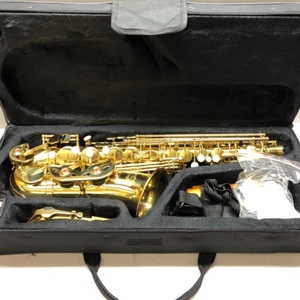 Glory Professional Alto Eb SAX Saxophone Gold Laquer Finish w/Mouthpiece & Case 