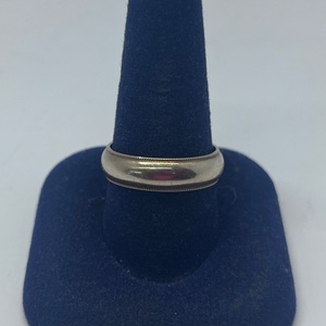  14k Gold Men's Wedding Band Size 10.5