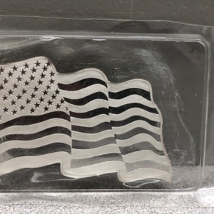 1 Troy Oz. Sunshine Minting  American Flag .999 Silver 