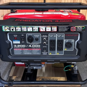 PREDATOR 4000 Watt Max Starting Gas Powered Generator R210