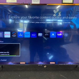 Samsung 55" Crystal Display Smart TV With Remote un55cu7000fxza