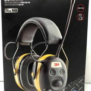 3m Peltor Worktunes Pro 24 dB Plastic Professional Headphones AM/FM Radio