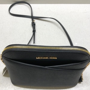 Michael Kors Jet Set Travel Medium Dome Crossbody Bag Black 